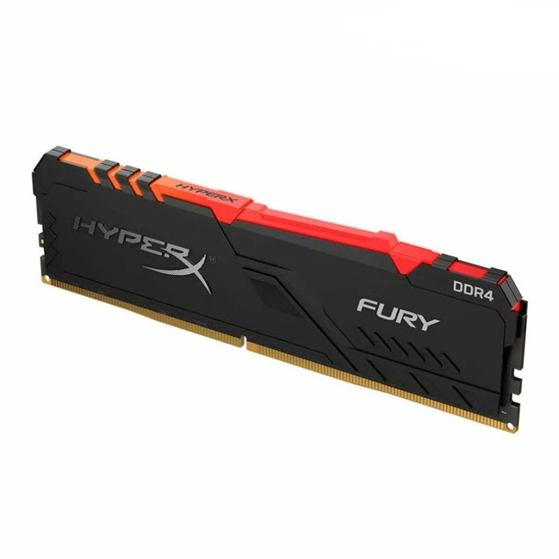 رم کامپیوتر HyperX FURY RGB DDR4 8GB 3200MHz CL16 Single