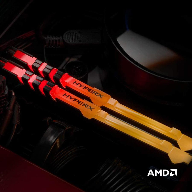 رم کامپیوتر HyperX FURY RGB DDR4 8GB 3200MHz CL16 Single