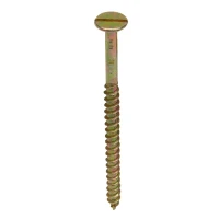 پیچ چوب ایرانی دو سو سایز (4*14) 10 سانتی متر پک 144 عددی