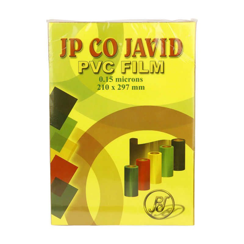 طلق شفاف JP CO Javid 0.15 mu A4 بسته 100 عددی