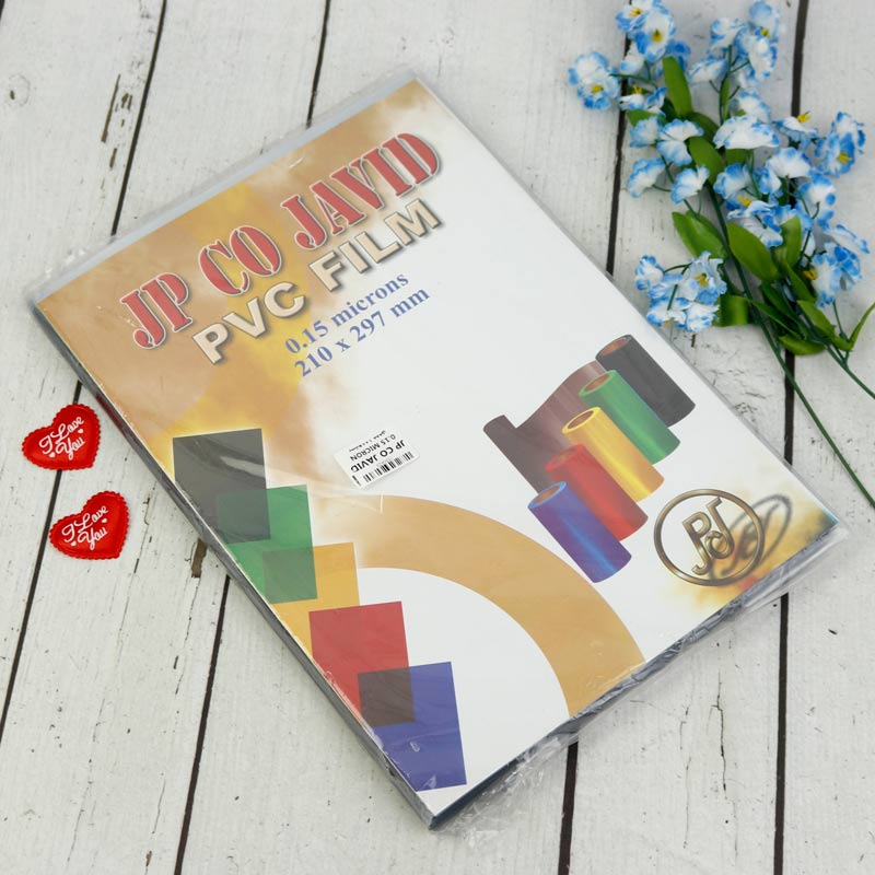طلق شفاف JP CO Javid 0.15 mu A4 بسته 100 عددی