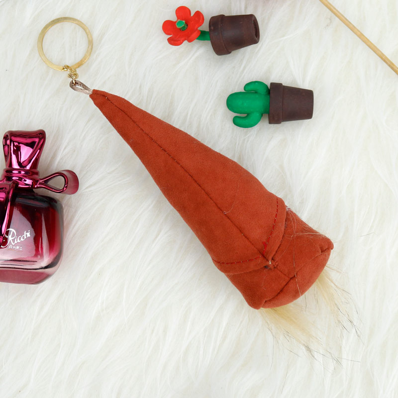 جاکلیدی عروسک پارچه ای لیلیپوت دختر رنگی