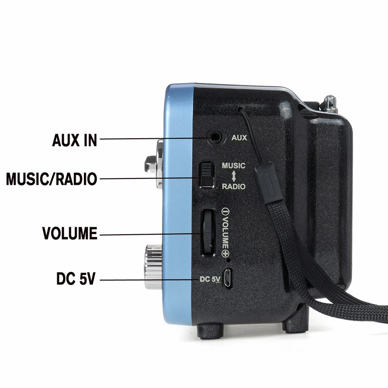 رادیو اسپیکر بلوتوثی رم و فلش خور Kemai MD-307BT