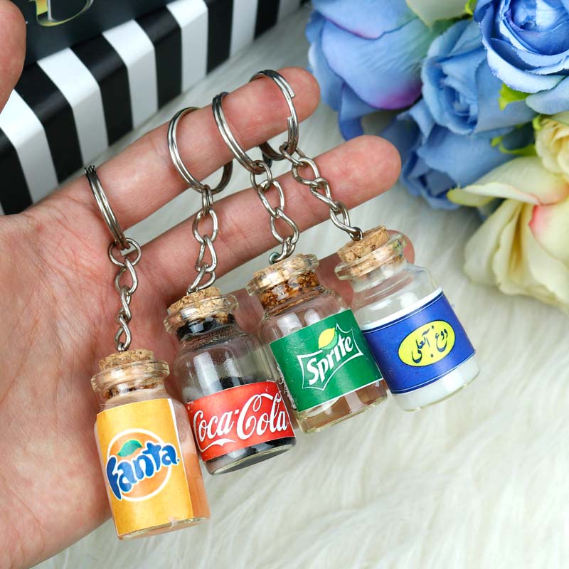 جاکلیدی شیشه ای نوشیدنی