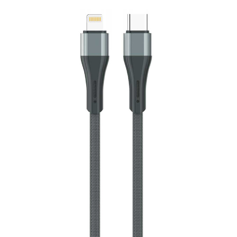 کابل تبدیل فست شارژ KingStar K49 iC Type-C To Lightning 2A PD 18W 1m + کابل هدیه