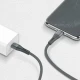 کابل تبدیل فست شارژ KingStar K49 iC Type-C To Lightning 2A PD 18W 1m + کابل هدیه