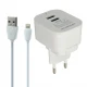 شارژر دیواری KingStar KW152i 2.4A 12W + کابل آیفونی