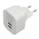 شارژر دیواری KingStar KW152i 2.4A 12W + کابل آیفونی