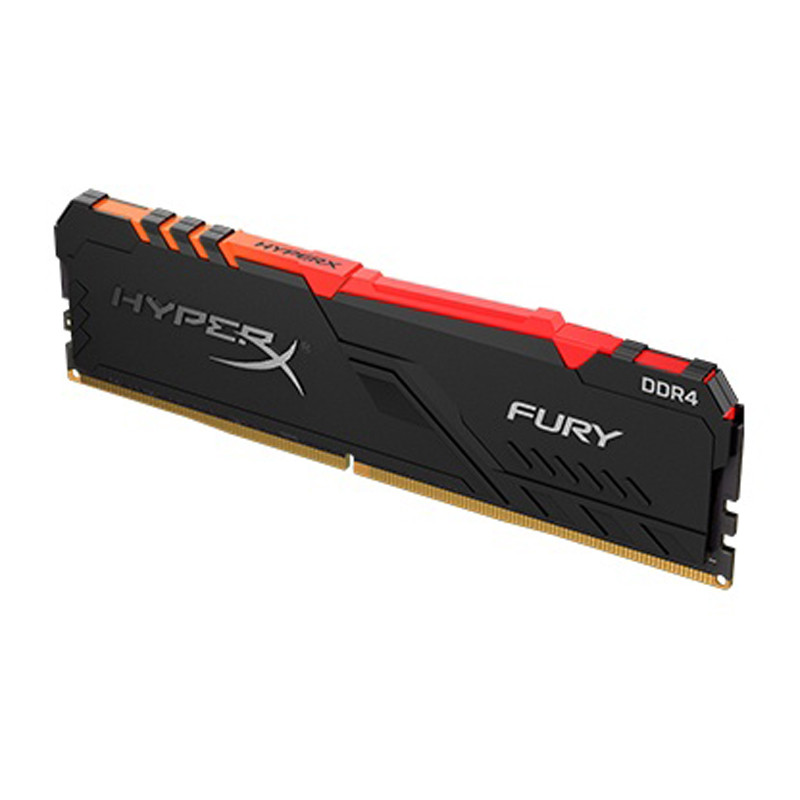 رم کامپیوتر HyperX FURY RGB DDR4 16GB 3200MHz CL16 Single
