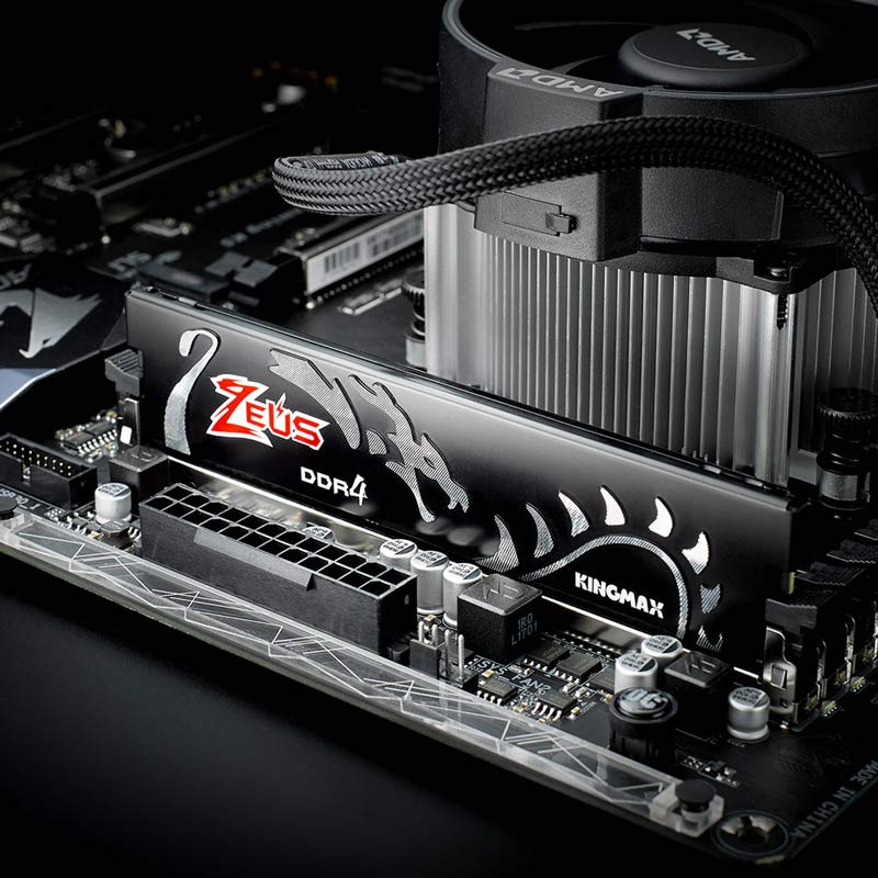 رم کامپیوتر Kingmax Zeus Dragon DDR4 16GB 3000MHz CL17 Single