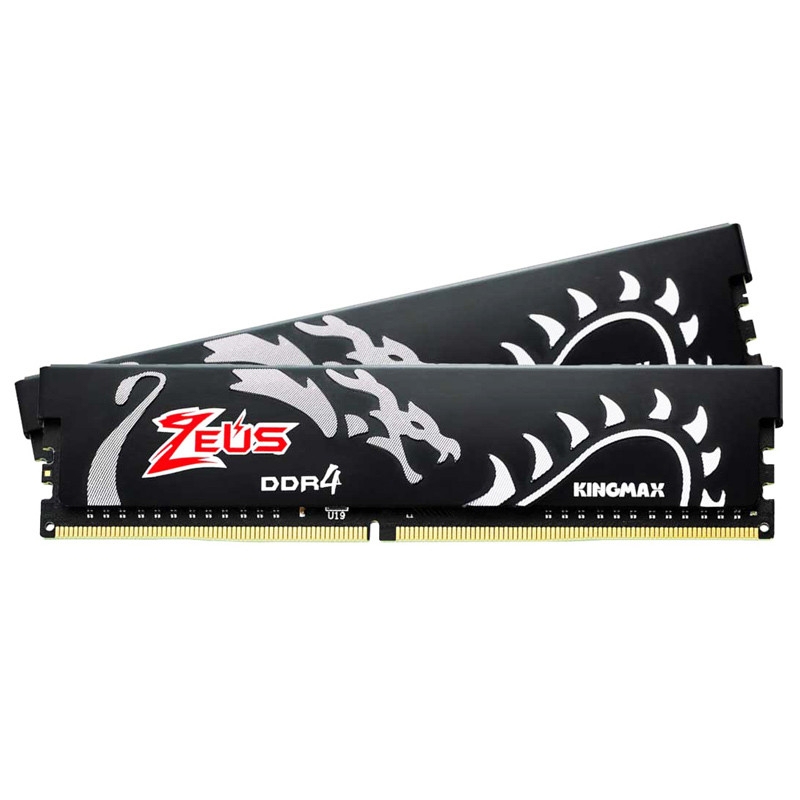 رم کامپیوتر Kingmax Zeus Dragon DDR4 16GB 3200MHz CL16 Dual