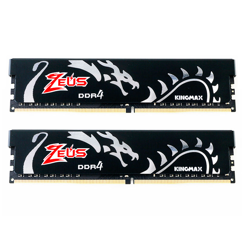 رم کامپیوتر Kingmax Zeus Dragon DDR4 16GB 3200MHz CL16 Dual