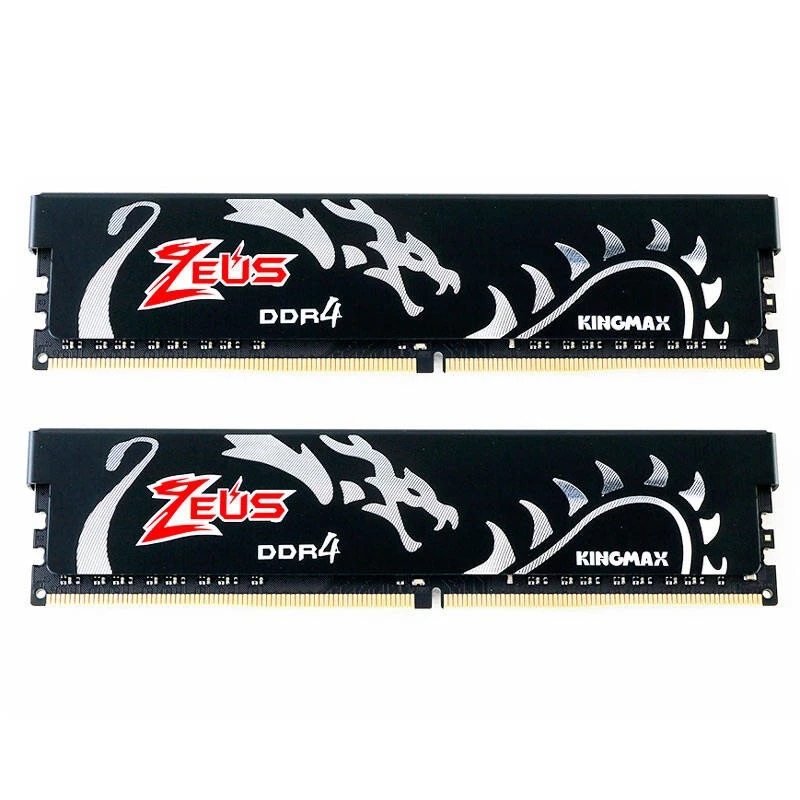 رم کامپیوتر Kingmax Zeus Dragon DDR4 32GB 3200MHz CL16 Dual
