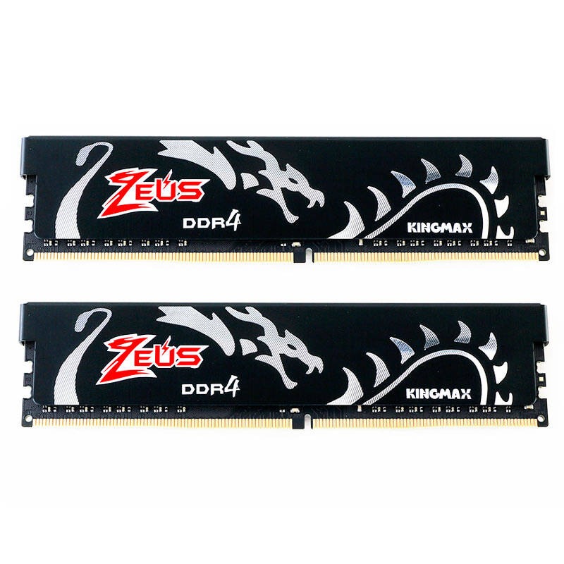 رم کامپیوتر Kingmax Zeus Dragon DDR4 32GB 3200MHz CL16 Dual