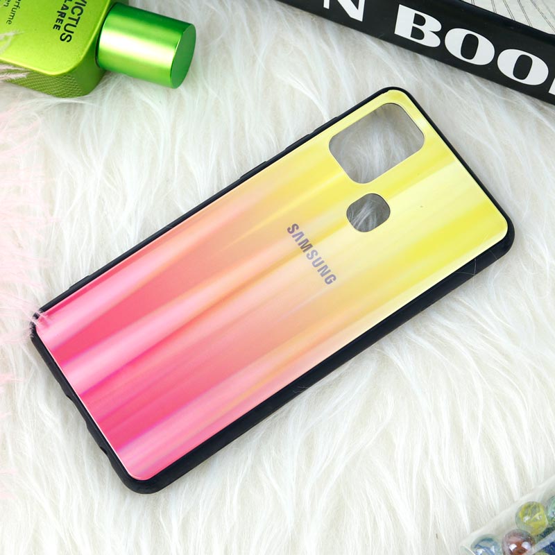 قاب لیزری پشت گلسی Samsung Galaxy A21s سری B
