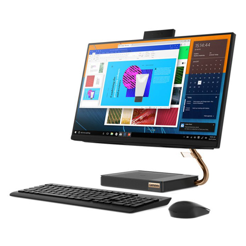 آل این وان Lenovo Ideacentre AIO 5 Core i7 (9700T) 8GB 1TB+256 SSD NVIDIA 2GB 23.8" FHD