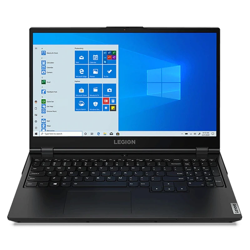 لپ تاپ Lenovo Legion 5 Core i7 (10750H) 32GB 1TB+256GB SSD NVIDIA 6GB 15.6″ FHD