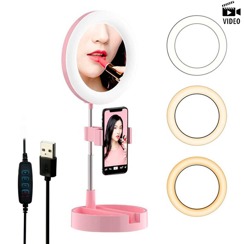 رینگ لایت پایه دار Live Beauty Lamp D1