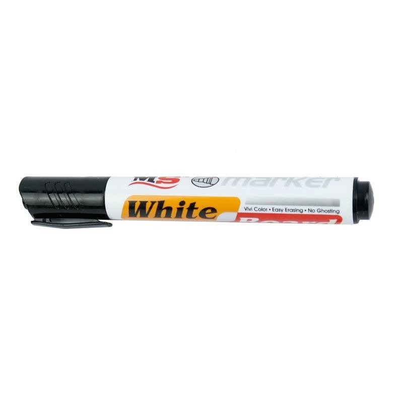 ماژیک وایت برد ام اس نوک تخت رنگی MS X-828 بسته 12 عددی