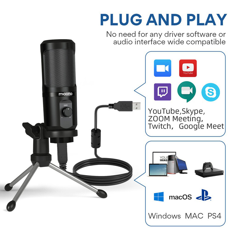 میکروفون کندانسور Maono AU-PM461TR
