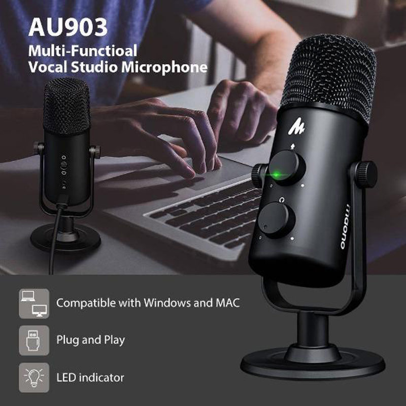 میکروفون کندانسور Maono Fairy AU-903