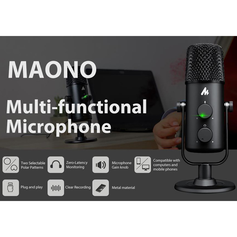 میکروفون کندانسور Maono Fairy AU-903