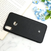 قاب چرمی Mont Blanc سامسونگ Galaxy A10s سری B مشکی