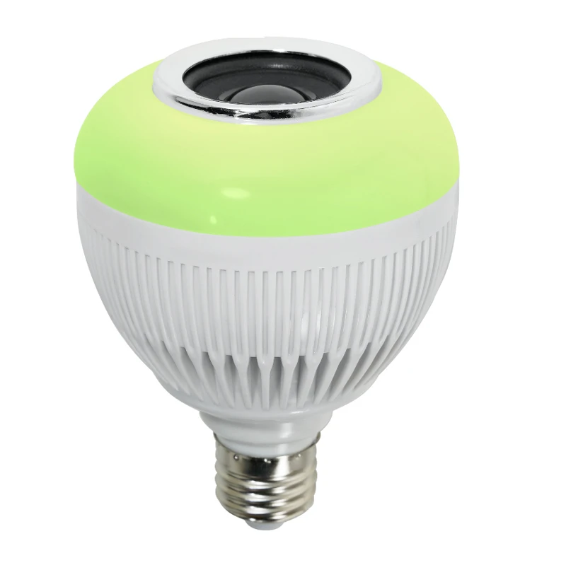لامپ اسپیکر دار بلوتوثی 12 وات Music Bulb Party Ball RGB پایه E27 + ریموت کنترل