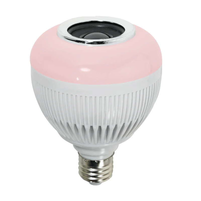 لامپ اسپیکر دار بلوتوثی 12 وات Music Bulb Party Ball RGB پایه E27 + ریموت کنترل