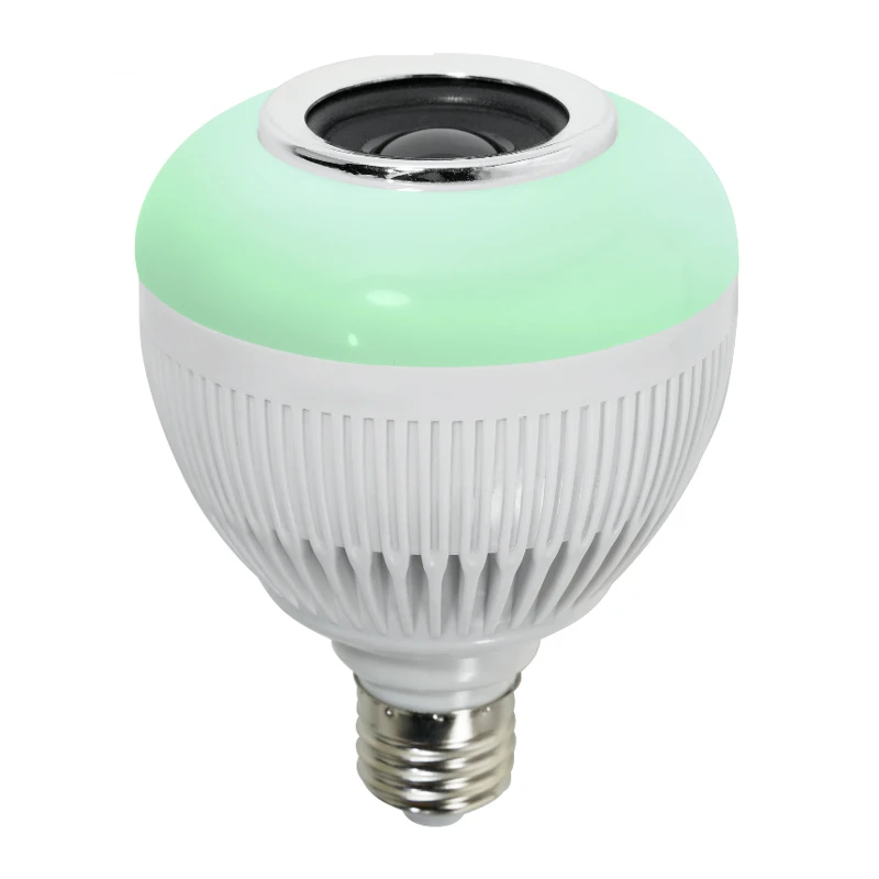 لامپ اسپیکر دار بلوتوثی 12 وات Music Bulb Party Ball RGB پایه E27 + ریموت کنترل