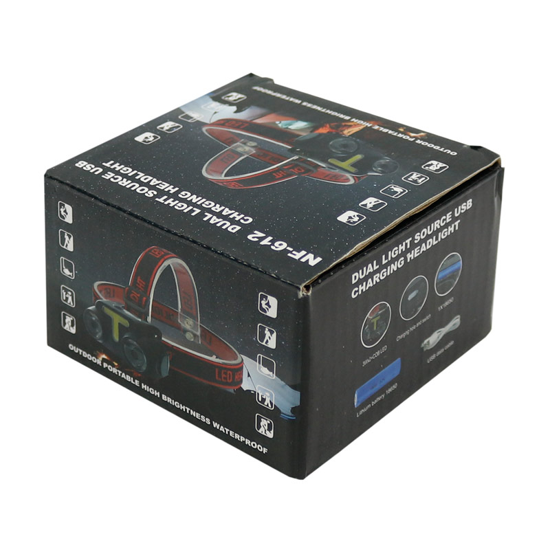 چراغ قوه پیشانی شارژی NF-612 C-6006