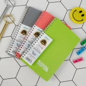 دفتر لغت سیمی 80 برگ 2 خط Nahal Alma کد 1360