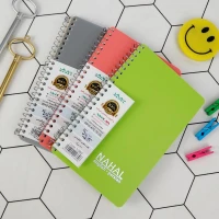 دفتر لغت سیمی 80 برگ 2 خط Nahal Alma کد 1360