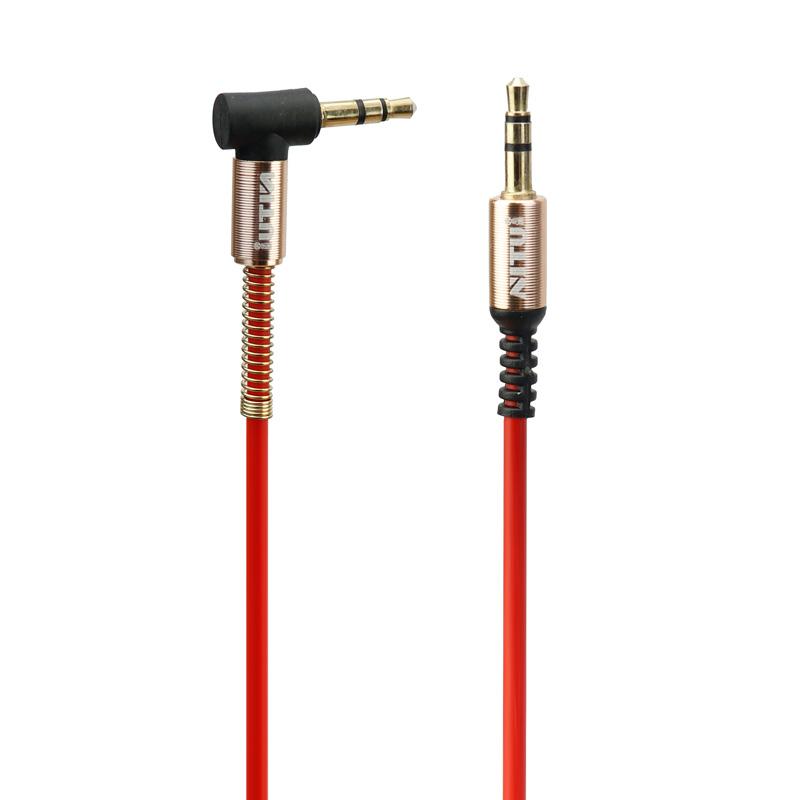 کابل فنری Nitu NT-AUX001 AUX 1.8m یکسر L