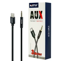 کابل تبدیل Nitu NT-AUX008 Type-C To AUX 3m