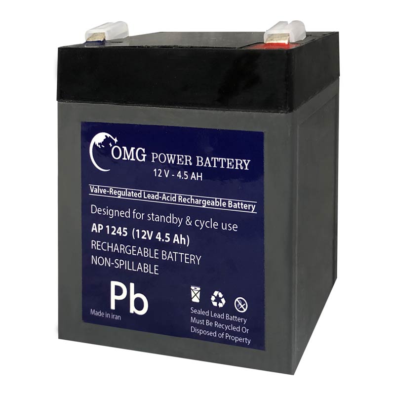 باتری ۱۲ ولت ۴٫۵ آمپر OMG Power