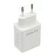 شارژر دیواری فست شارژ ONDA U30&Kit 2.4A + کابل آیفونی