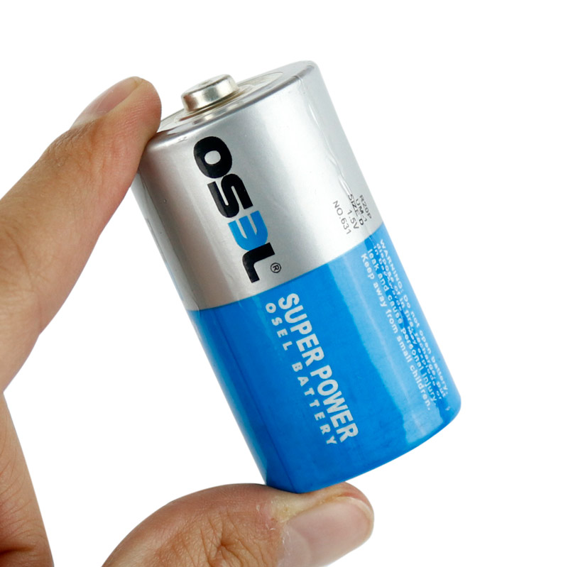 باتری دوتایی بزرگ Osel Super Power R20P 1.5V D شرینک