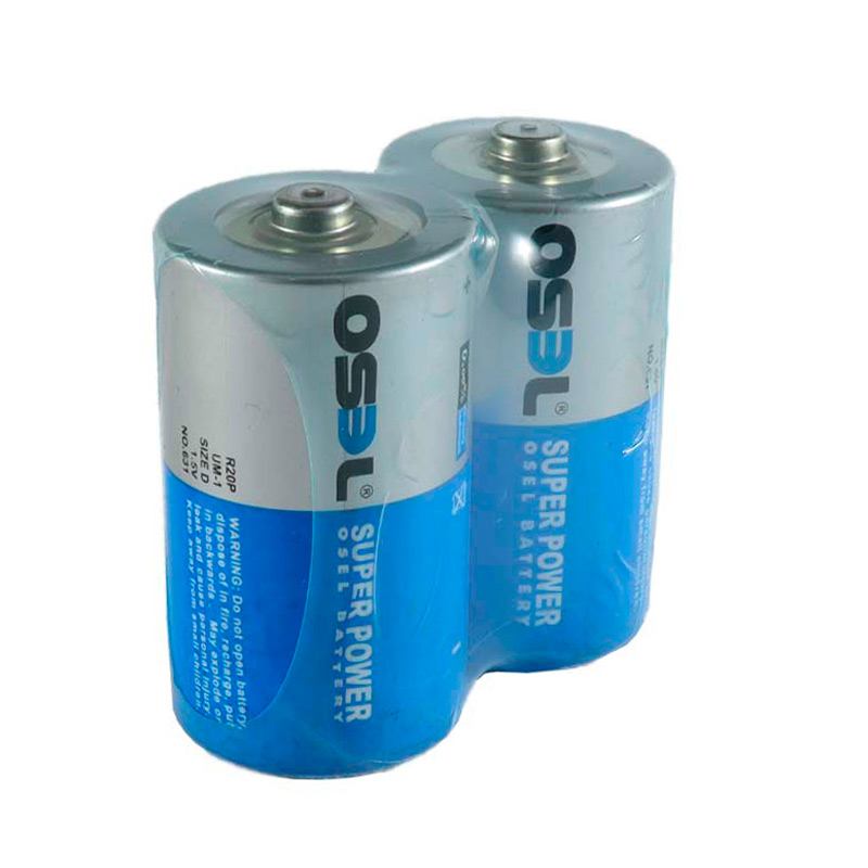 باتری دوتایی بزرگ Osel Super Power R20P 1.5V D شرینک
