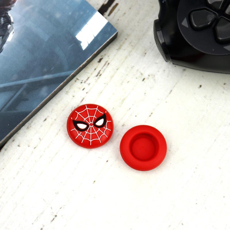 روکش آنالوگ دسته بازی Play Station/XBOX طرح Spider Man قرمز