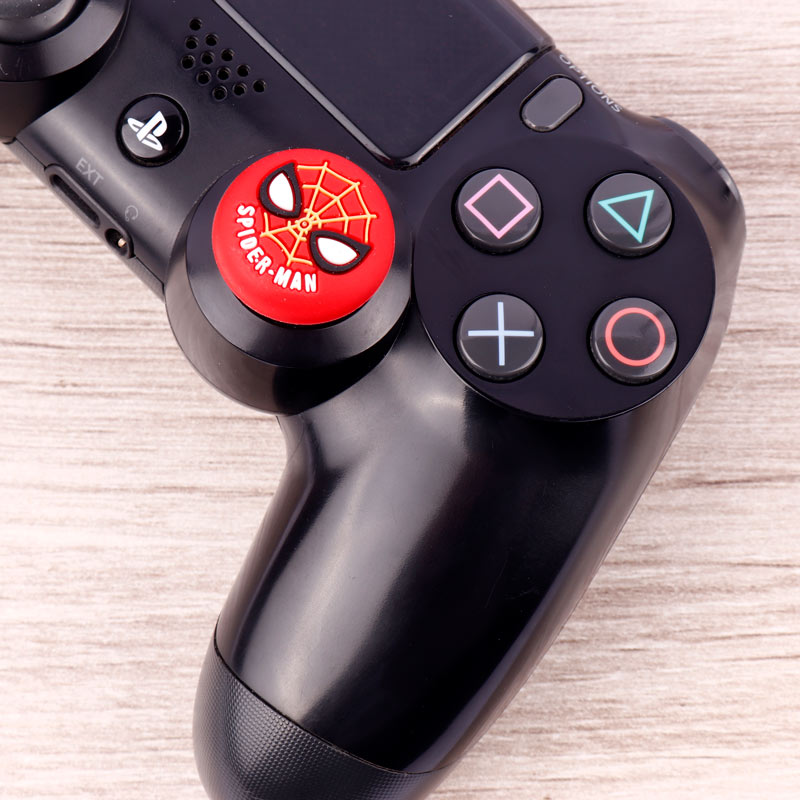 روکش آنالوگ دسته بازی Play Station/XBOX طرح Spider Man قرمز