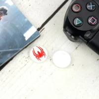 روکش آنالوگ دسته بازی Play Station/XBOX طرح Spider Man سفید