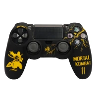 روکش دسته بازی PS4 طرح Mortal Kombat 11 زرد