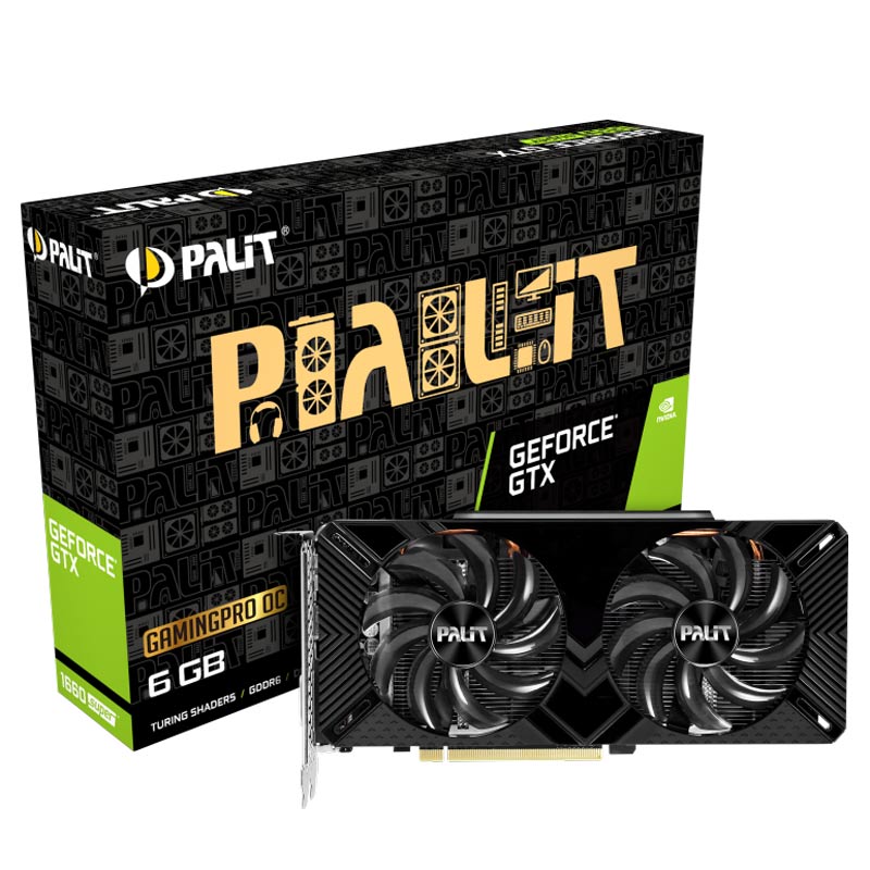 کارت گرافیک Palit GeForce GTX 1660 SUPER GP 6GB GDDR6 192Bit