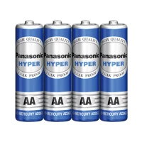 باتری چهارتایی قلمی Panasonic Hyper R6UT/4S 1.5V AA