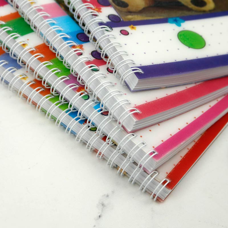 دفتر سیمی 100 برگ طرح فانتزی پاپکو Papco NB-601
