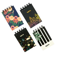 دفترچه یادداشت 80 برگ زمینه تیره پاپکو Papco NB-685 بالا بازشو