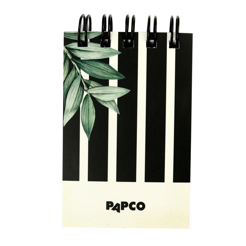 دفترچه یادداشت 80 برگ زمینه تیره پاپکو Papco NB-685 بالا بازشو