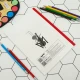 دفتر 50 برگ 2 خط فانتزی پاپکو Papco PN-9275