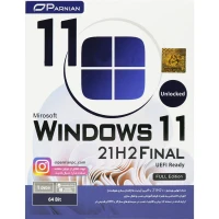 Windows 11 21H2 Final Full Edition + UEFI Ready 1DVD9 پرنیان